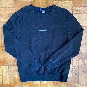 H&M “Club Member” Sweater